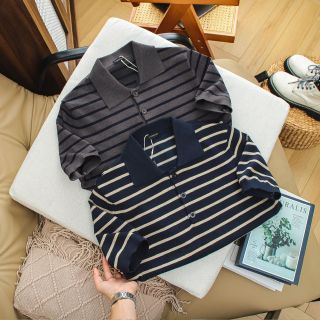 Polo Fofas dệt kim basic.
