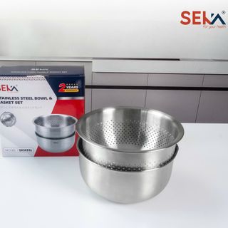 Bộ Thố Và Rổ iINOX SEKA SKM25L