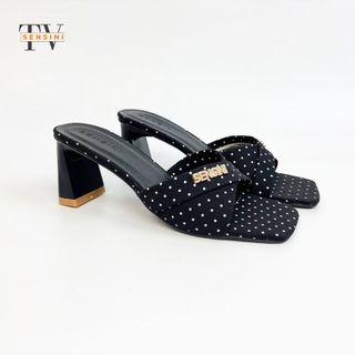 Dép cao gót nữ size 35–43 quai bản gót vuông 6cm mũi vuông HN3148 – sỉ từ 5 đôi/màu
