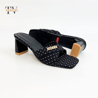 Dép cao gót nữ size 35–43 quai bản gót vuông 6cm mũi vuông HN3148 – sỉ từ 5 đôi/màu