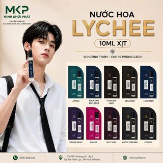 NƯỚC HOA LYCHEE ĐỦ LOẠI GIÁ TỐT