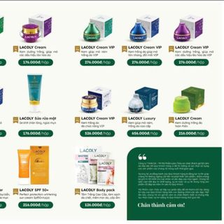 KEM LACOLY EM CÓ ĐỦ SẢN PHẨM TẤT CẢ GIÁ TỐT FULL HÓA ĐƠN