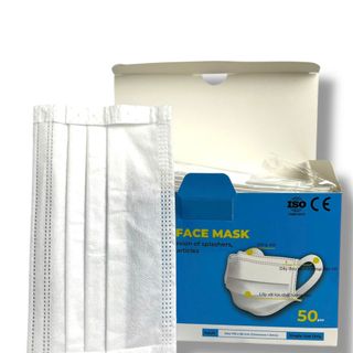 Thùng khẩu trang y tế 4 lớp Safefit (50 hộp x 50 chiếc)