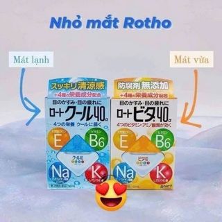 Thuốc Nhỏ Mắt Nhật Rohto