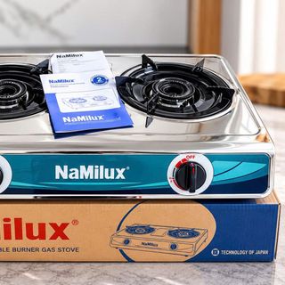BẾP GAS ĐÔI INOX NAMILUX NA-606SM (DMN-60DPS)
