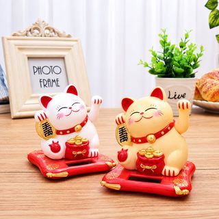 MÈO THẦN TÀI VẪY TAY SIZE 7.5CM (T240)