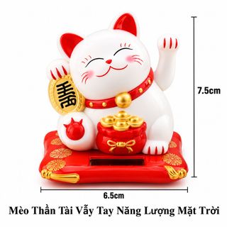 MÈO THẦN TÀI VẪY TAY SIZE 7.5CM (T240)