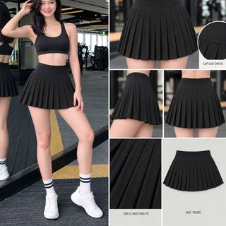 Váy xếp ly dù siêu nhẹ hàng xuất dư tuyển sỉ toàn quốc