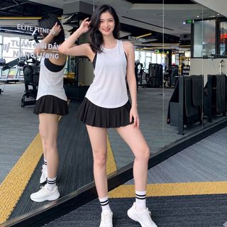Váy xếp ly dù siêu nhẹ hàng xuất dư tuyển sỉ toàn quốc