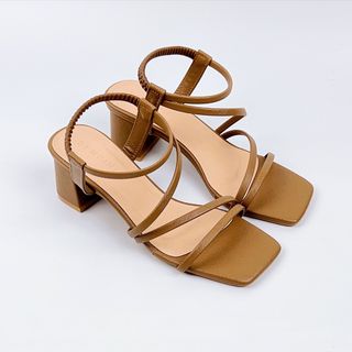 Sandal cao gót nữ size 35–43 dây đan chéo gót 5cm mũi vuông HN3020 – sỉ từ 5 đôi/màu