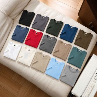 Áo thun Fofas Classic Cotton. Chất vải cotton cao cấp 4 chiều mềm mại.