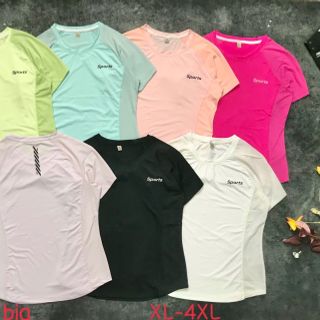 Áo nữ big size thể thao chất poly mát SLL Tuyển CTV Sỉ toàn quốc