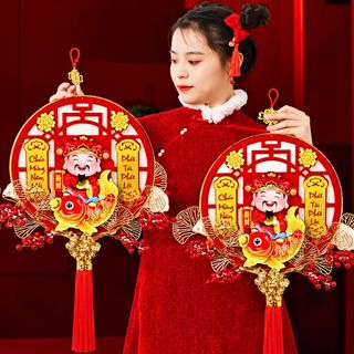 DẢI TREO THẦN TÀI LẮC ĐẦU CÁ CHÉP (T100)
