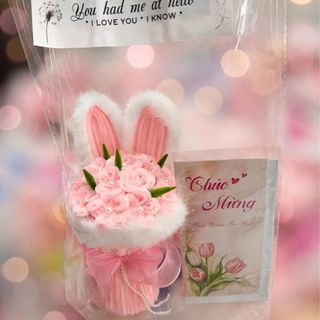 bó hoa - kèm túi + thiệp