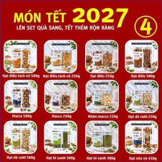 HẠT DINH DƯỠNG CAO CẤP - NGUỒN HÀNG TẾT CHẤT LƯỢNG 2027