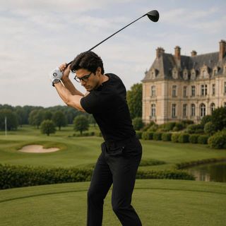 Quần đánh Golf Vaumont. Chất vải si hãng co giản thoải mái.