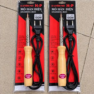 MỎ HÀN ĐIỆN H-P CÁN GỖ 100W (T50)