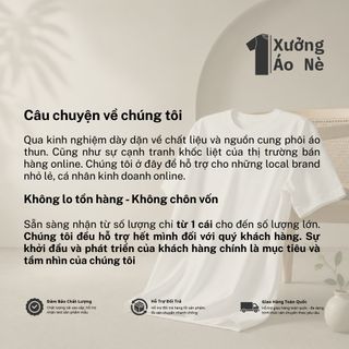 Phôi Áo Thun Trơn - Đen