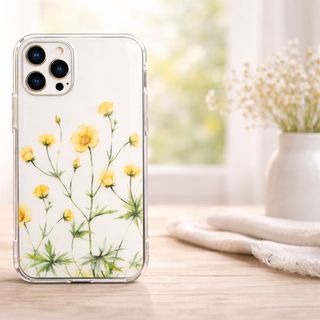 Ốp lưng hoa vàng Vintage nhẹ nhàng