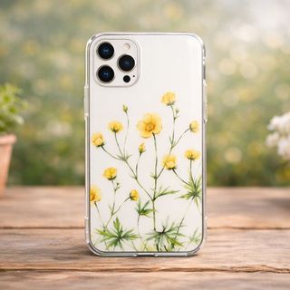 Ốp lưng hoa vàng Vintage nhẹ nhàng