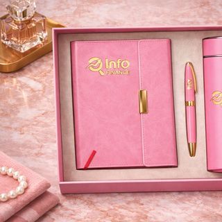 Bộ Gitfset bình, bút và sổ kèm hộp