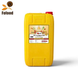 Dầu Cọ Tinh Luyện VIFAM Can 25L (22.5kg) – Dầu Chiên Chuyên Dụng Cho Quán Ăn, Tiệm Gà Rán, Bánh Rán