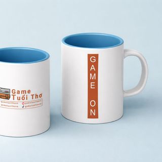 Ly sứ lòng xanh dương - Bộ sưu tập "Game tuổi thơ" (GAME ON)