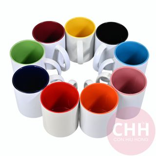 Ly Sứ Lòng Màu Cao Cấp - In Ly Sứ Cá Nhân Hóa Theo Yêu Cầu Từ 1 Cái - Con Hiu Hồng Gift