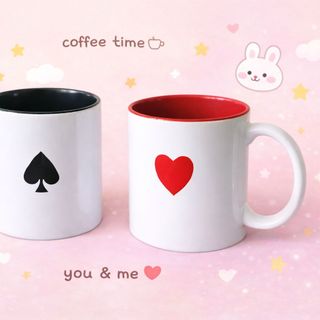 Ly Sứ Lòng Màu Cao Cấp - In Ly Sứ Cá Nhân Hóa Theo Yêu Cầu Từ 1 Cái - Con Hiu Hồng Gift