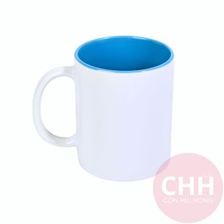 Ly Sứ Lòng Màu Cao Cấp - In Ly Sứ Cá Nhân Hóa Theo Yêu Cầu Từ 1 Cái - Con Hiu Hồng Gift
