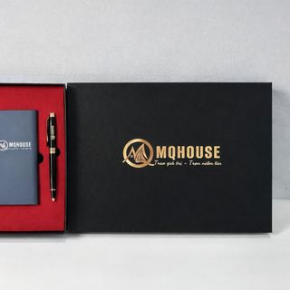 Giftset cao cấp bao gồm Sổ tay + Sạc dự phòng + Bút ký doanh nhân