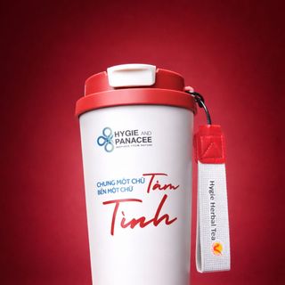 Bình giữ nhiệt in logo Hygie and Panacee