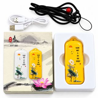MÁY NIỆM PHẬT ĐEO CỔ HY-88 – SẠC USB (T100)