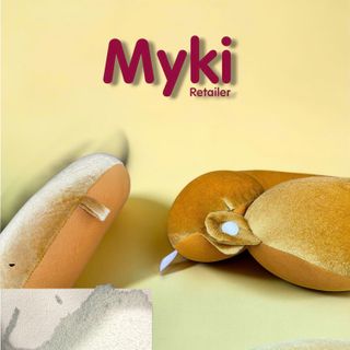 Gối Kê Cổ Du Lịch Hạt Xốp Vải Thun Lạnh Nhung Myki, Lựa chọn Tối Ưu Cho Người Phong Cách Tối Giản