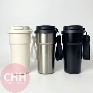 Ly Giữ Nhiệt GF6218 500ml – Giữ Nhiệt 8-10 Tiếng – In Logo Theo Yêu Cầu – Con Hiu Hồng Gift