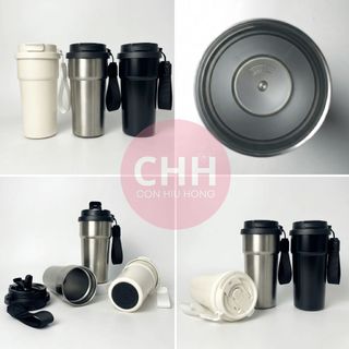 Ly Giữ Nhiệt GF6218 500ml – Giữ Nhiệt 8-10 Tiếng – In Logo Theo Yêu Cầu – Con Hiu Hồng Gift