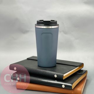 Ly Giữ Nhiệt Inox 304 510ml Đế Silicon - Con Hiu Hồng Gift