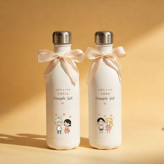 Bình nước cá nhân hóa - Thiết kế Chibi theo yêu cầu