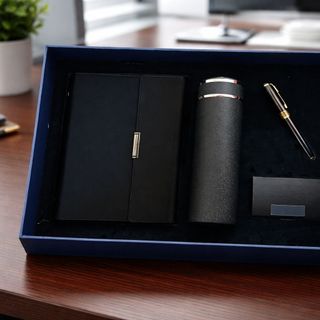 Bộ Gift set bình, bút , sổ và namecard sang trọng