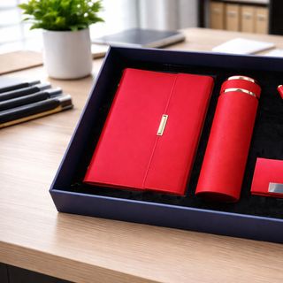 Bộ Gift set bình, bút , sổ và namecard sang trọng