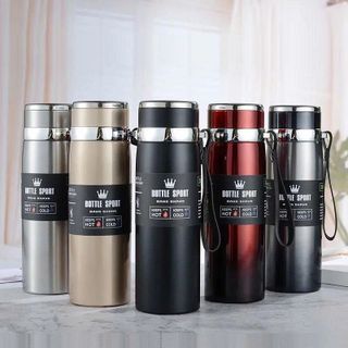 BÌNH GIỮ NHIỆT BOTTLE SPORT INOX 1000ml CÓ KHAY LỌC TRÀ (T50)
