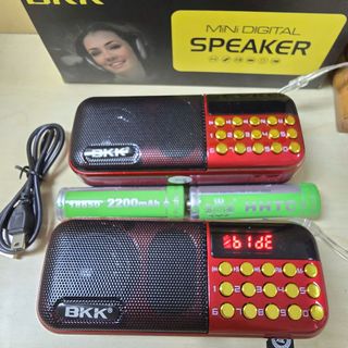 Máy nghe nhạc, máy nghe kinh phật, máy học tiếng Anh BKK B867 2 pin