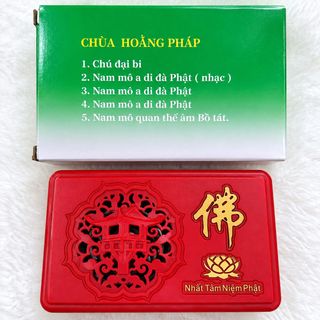 MÁY NIỆM PHẬT 5 BÀI CHÙA HOẰNG PHÁP (T100)