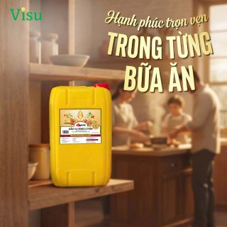 Dầu Cọ Tinh Luyện VIFAM Can 25L (22.5kg) – Dầu Chiên Chuyên Dụng Cho Quán Ăn, Tiệm Gà Rán, Bánh Rán