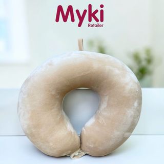 Gối Chữ U Bông Gòn Myki, Màu Đơn Sắc Cho Người Yêu Phong Cách Tối Giản