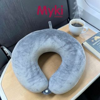 Gối Chữ U Bông Gòn Myki, Màu Đơn Sắc Cho Người Yêu Phong Cách Tối Giản
