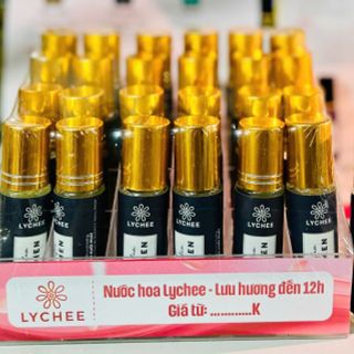 Nước hoa LYCHEE dạng lăn 10ml thơm lâu 8h ... full hóa đơn giấy công bố..Sĩ toàn quốc. Hổ trợ mẫu tes cho cửa hàng