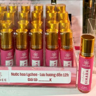 Nước hoa LYCHEE dạng lăn 10ml thơm lâu 8h ... full hóa đơn giấy công bố..Sĩ toàn quốc. Hổ trợ mẫu tes cho cửa hàng