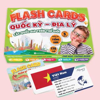 Sách Thẻ học Flashcard - Bộ Thẻ Học Thông Minh