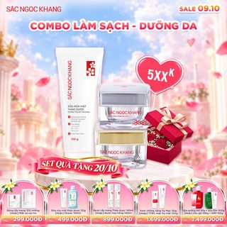 COMBO Kem Dưỡng Trắng Da - Mờ Nám Sạm Ngày & Đêm [Hộp 30g] KÈM QUÀ TẶNG